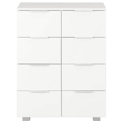vidaXL Sideboard | High Gloss White | Engineered wood with high gloss finish 3