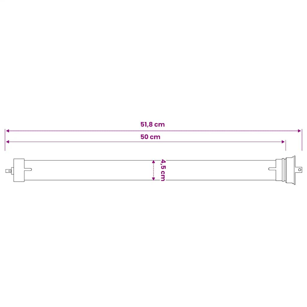 vidaXL Tubular Motor 40 Nm 5