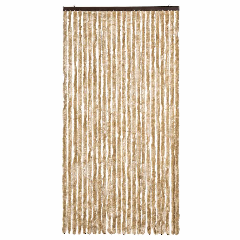 vidaXL Insect Curtain Beige 100x220 cm Chenille 3