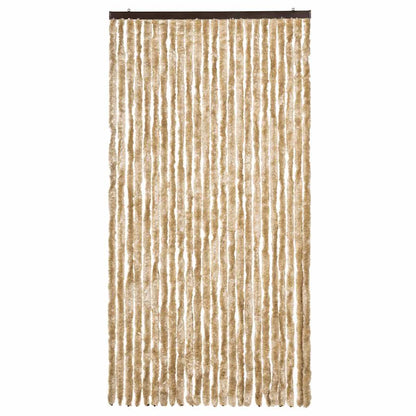 vidaXL Insect Curtain Beige 100x220 cm Chenille 3