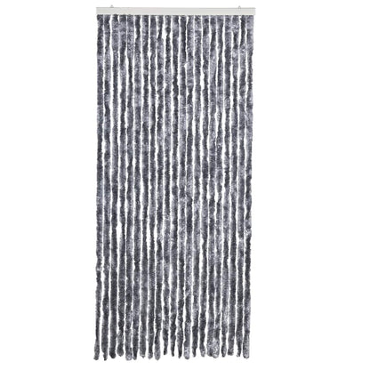 vidaXL Insect Curtain Silver 90x220 cm Chenille 3