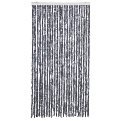 vidaXL Insect Curtain Silver 100x220 cm Chenille 3