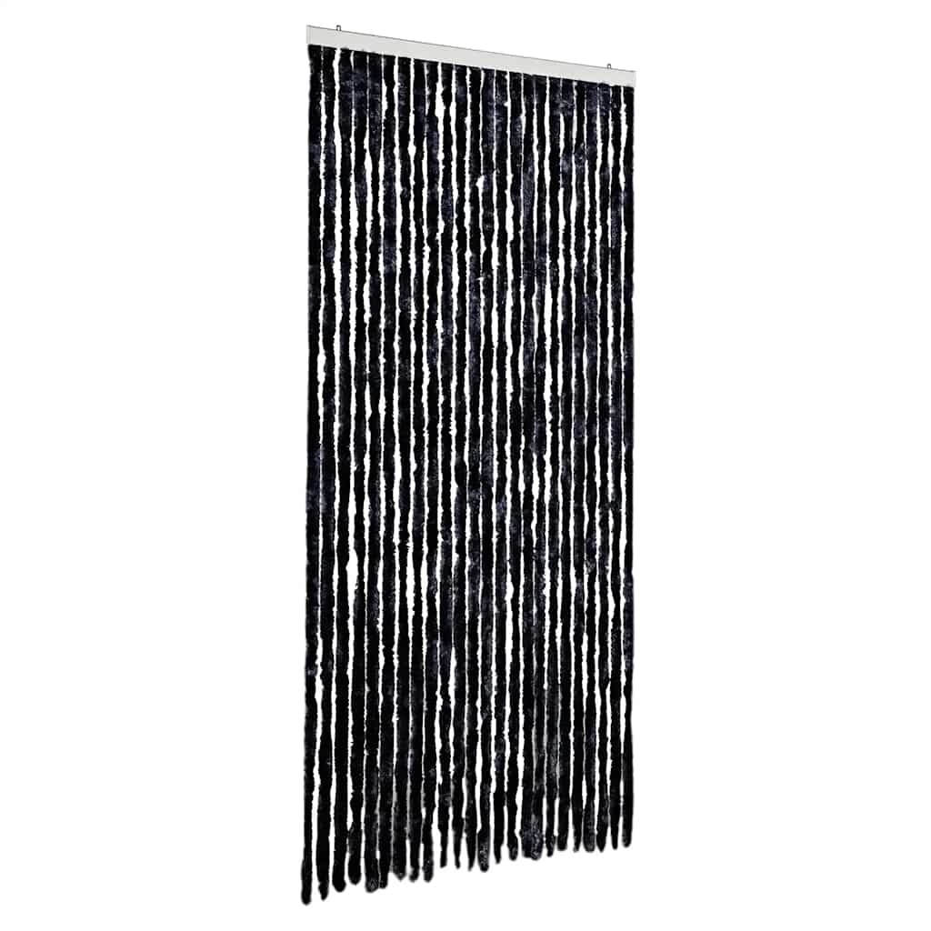 vidaXL Insect Curtain Anthracite 100x220 cm Chenille 2