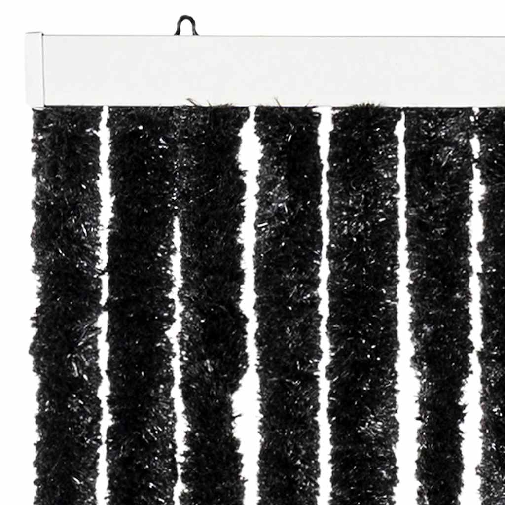 vidaXL Insect Curtain Anthracite 100x220 cm Chenille 4