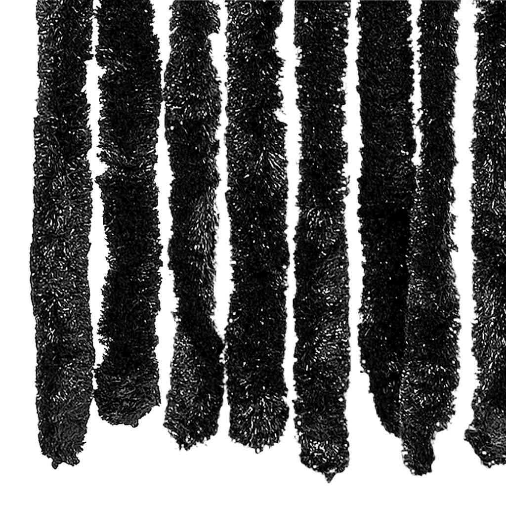 vidaXL Insect Curtain Anthracite 100x220 cm Chenille 5