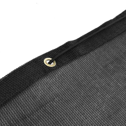 vidaXL Trailer Net HDPE 3x5 m Black 4