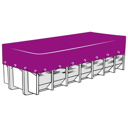 vidaXL Container Net HDPE 3x7 m Black 3