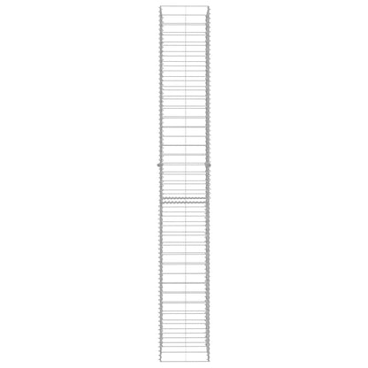 Gabion Baskets 3 pcs Galvanised Steel