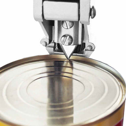 vidaXL Canned Food Can Opener Silver 70cm Aluminum and Stainless Steel 4