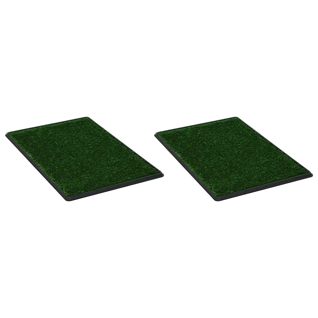 vidaXL Pet Toilet | Green and Black 2