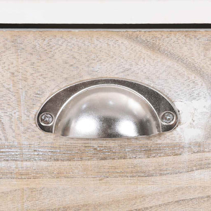 vidaXL Side Cabinet 38x28x86 cm Paulownia Wood 5