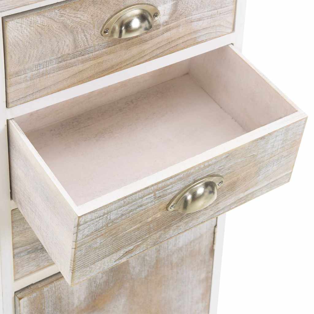 vidaXL Side Cabinet 38x28x86 cm Paulownia Wood 6