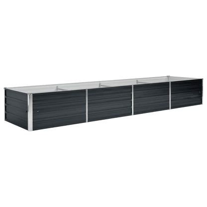 vidaXL Raised Bed | Anthracite | Galvanised steel | Large |  Durable 2