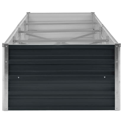 vidaXL Raised Bed | Anthracite | Galvanised steel | Large |  Durable 5