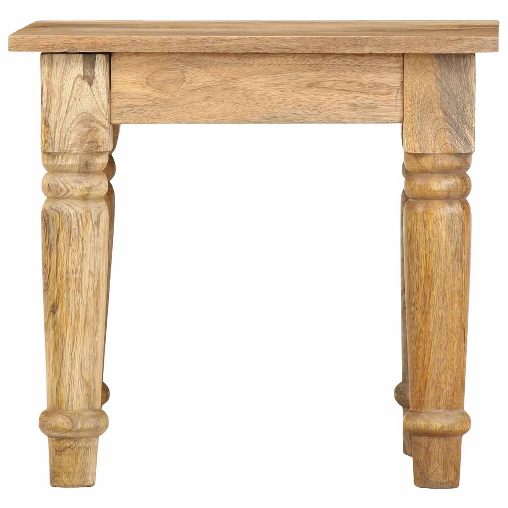 vidaXL Side Table 43x43x40 cm Solid Mango Wood 2