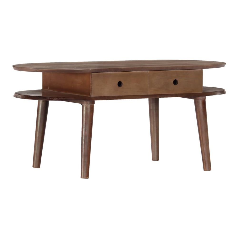 TV Cabinet Solid Acacia Wood 100 cm 46 cm 50 cm