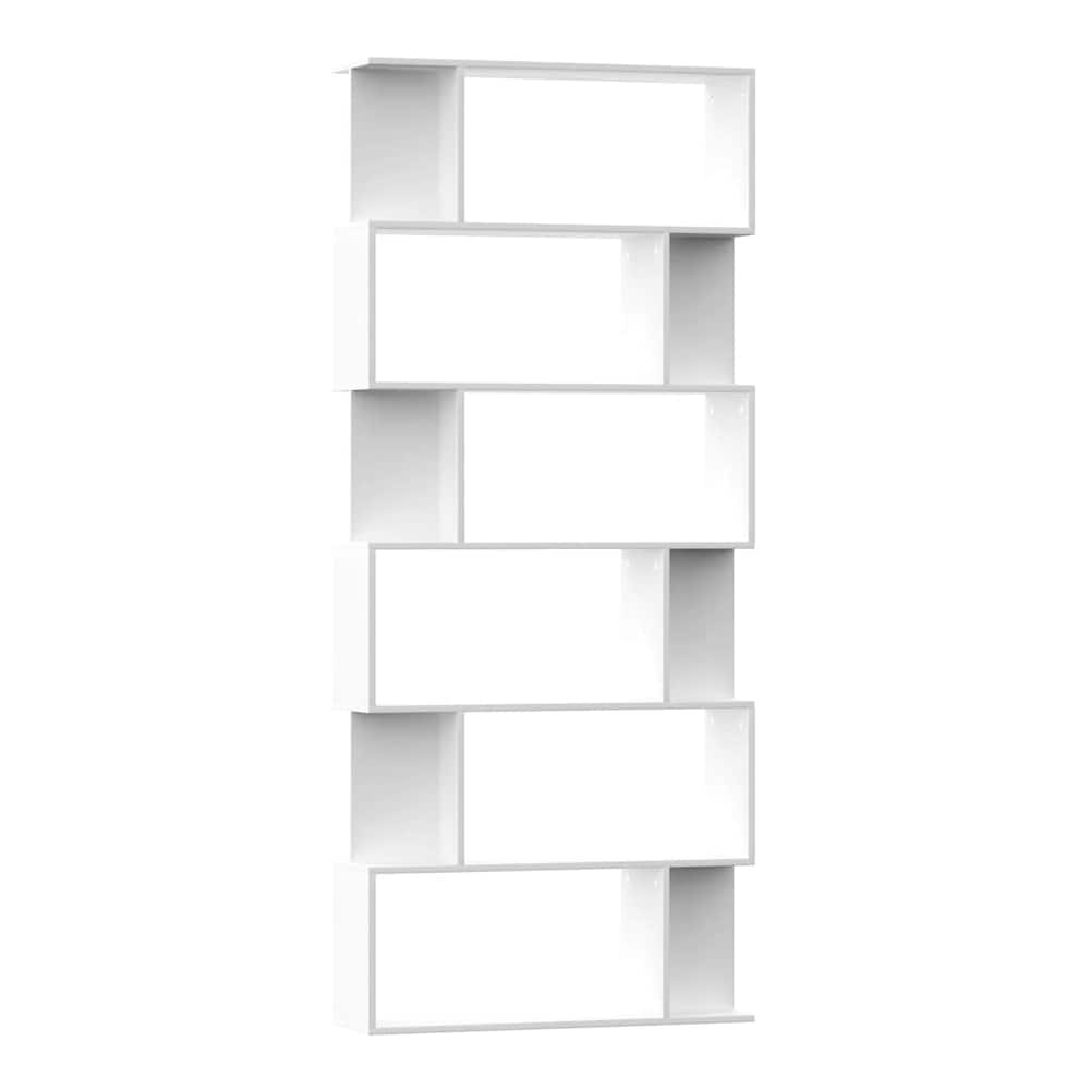Book Cabinet/Room Divider 80x24x192 cm White