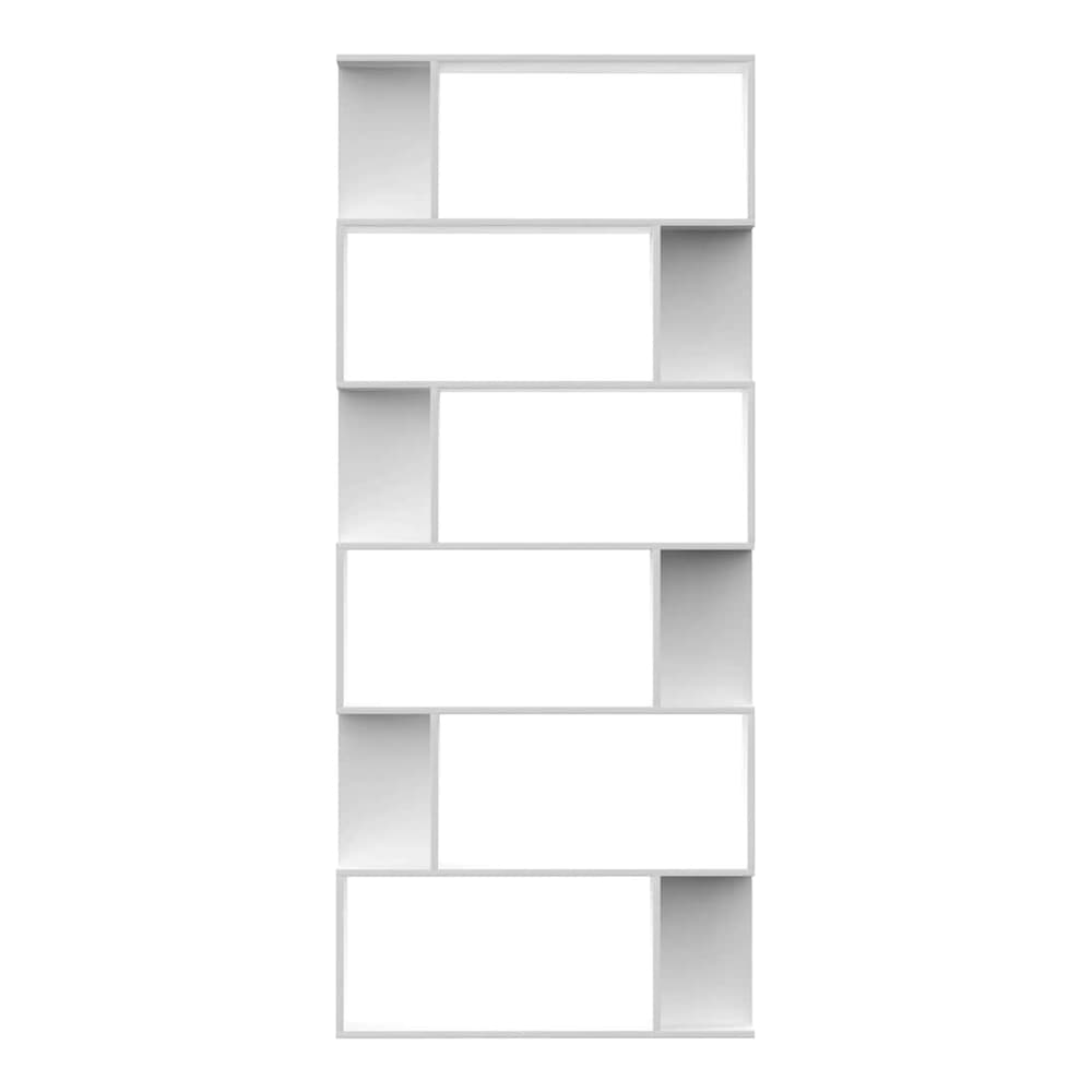 Book Cabinet/Room Divider 80x24x192 cm White