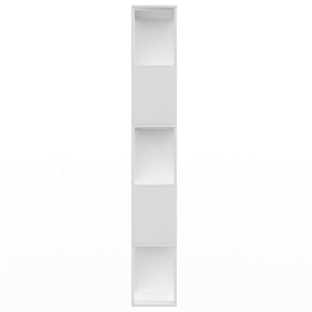 vidaXL Book Cabinet | White | Engineered wood | Large | Book Cabinet 6