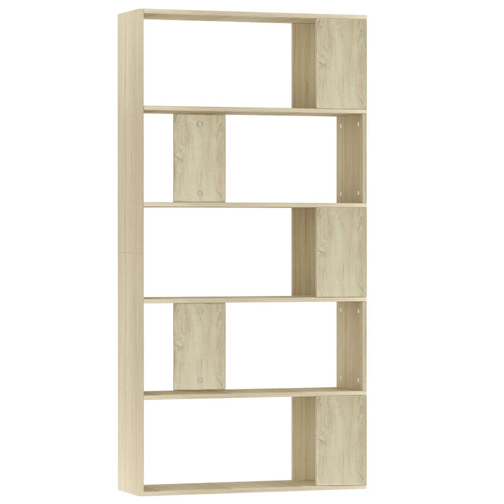 vidaXL Book Cabinet | Sonoma Oak | Engineered Wood | Standard | Book Cabinet 2