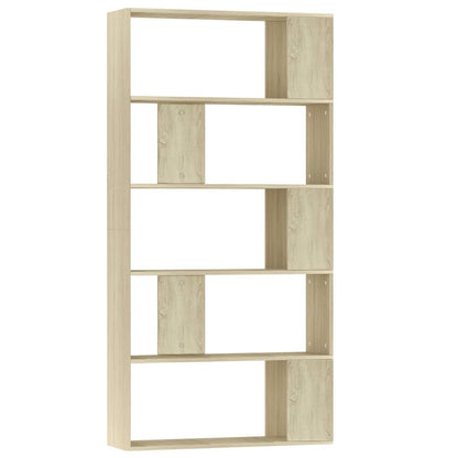 vidaXL Book Cabinet | Sonoma Oak | Engineered Wood | Standard | Book Cabinet 2