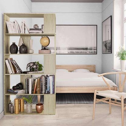 vidaXL Book Cabinet | Sonoma Oak | Engineered Wood | Standard | Book Cabinet 4