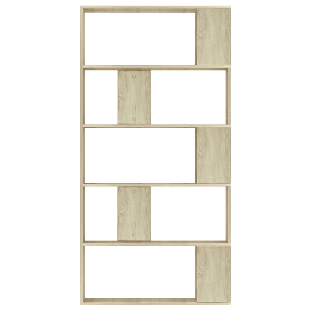 vidaXL Book Cabinet | Sonoma Oak | Engineered Wood | Standard | Book Cabinet 5