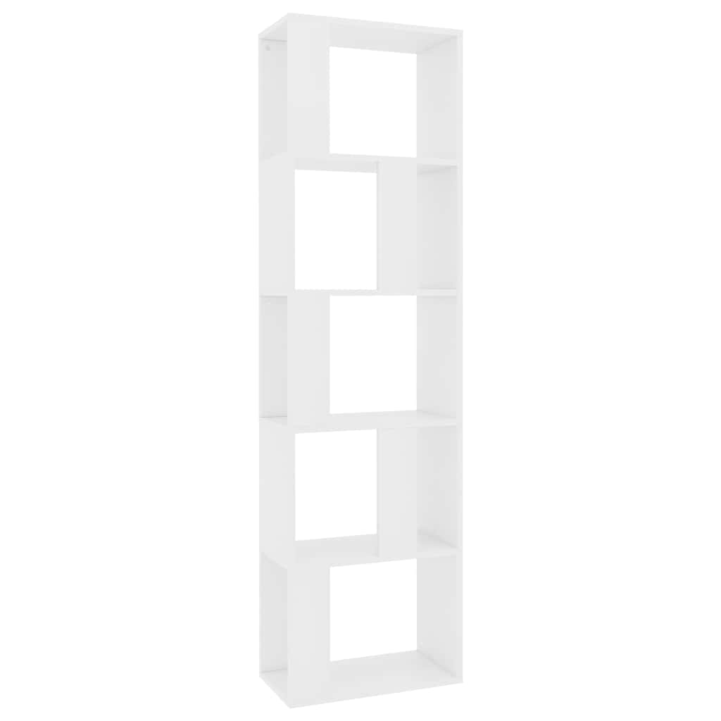 vidaXL Book Cabinet | White | Engineered Wood | Medium | Book Cabinet 2