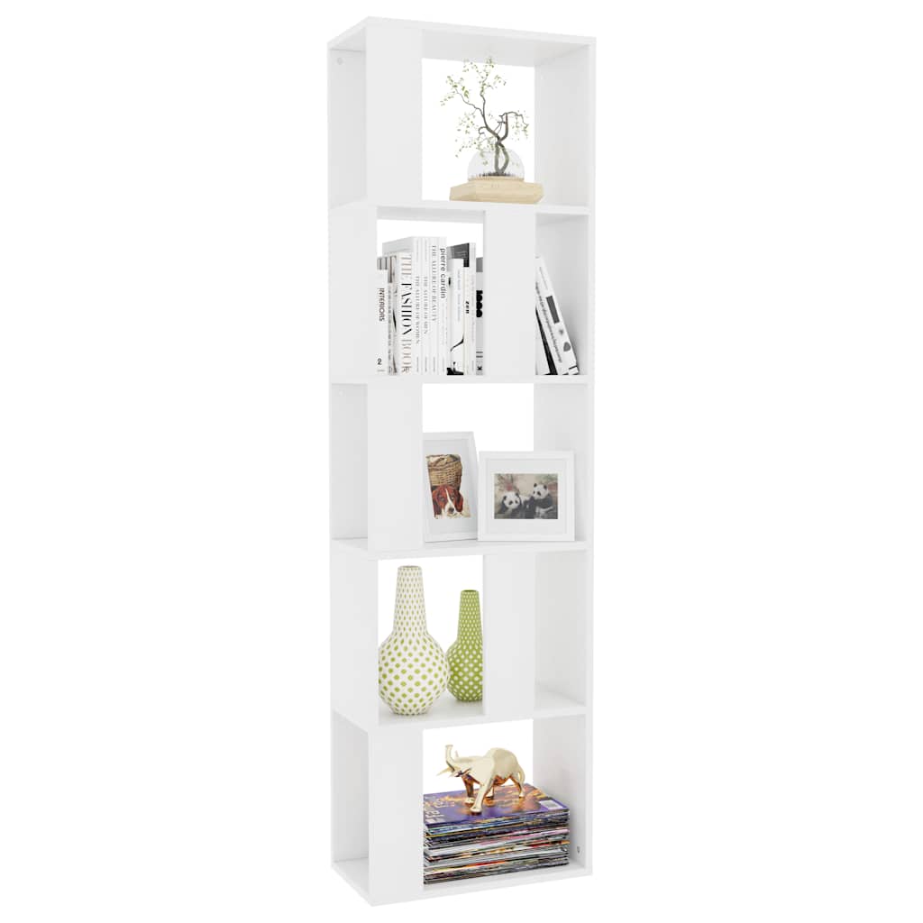 vidaXL Book Cabinet | White | Engineered Wood | Medium | Book Cabinet 3