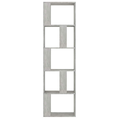 vidaXL Book Cabinet | Concrete Grey | Engineered Wood | 159 | Book Cabinet 5