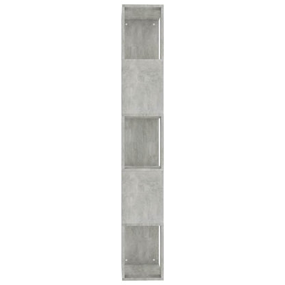 vidaXL Book Cabinet | Concrete Grey | Engineered Wood | 159 | Book Cabinet 6