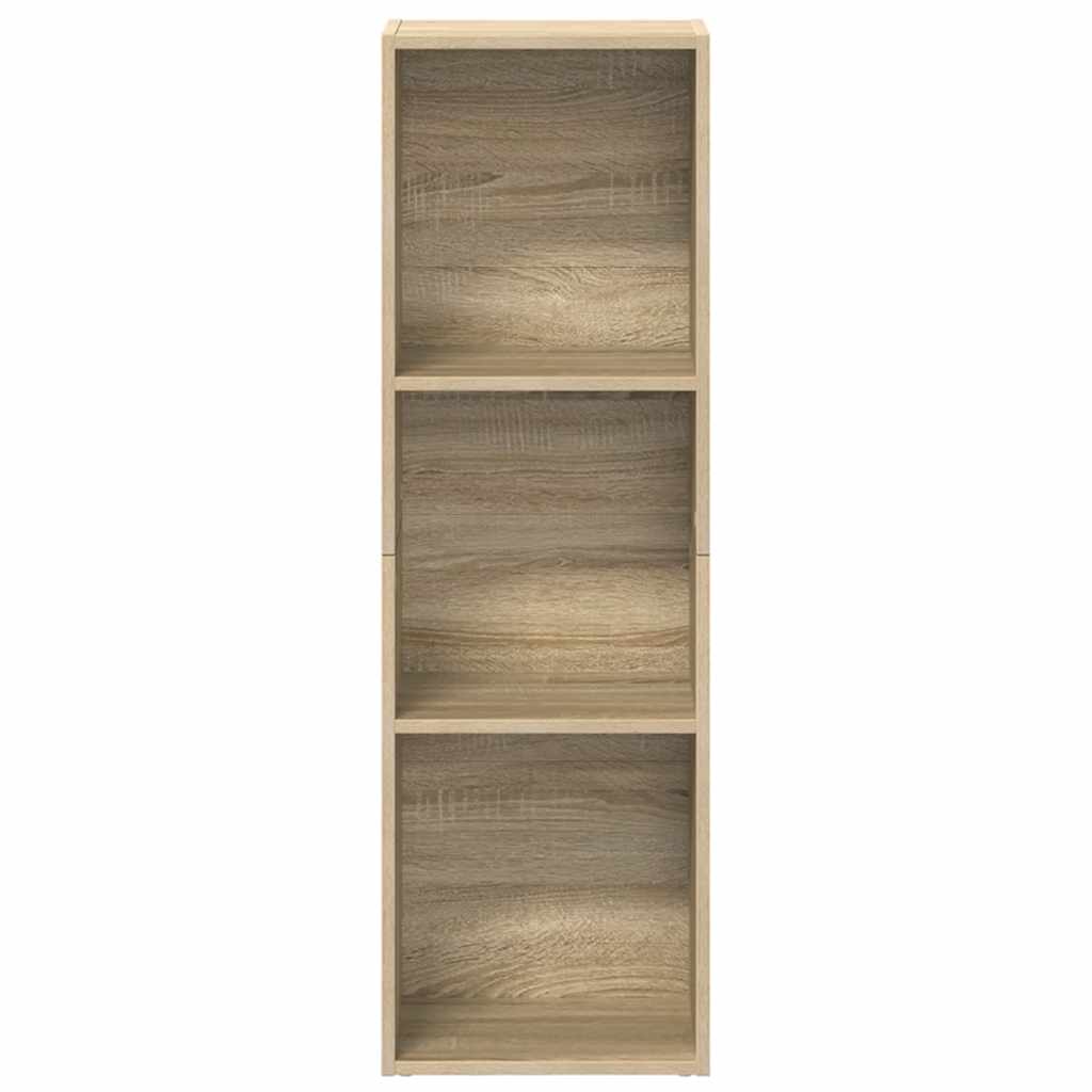 vidaXL Book Cabinet | Sonoma oak | Engineered wood | Medium | Book Cabinet 5