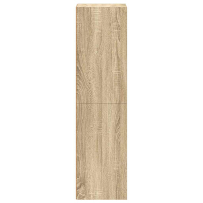 vidaXL Book Cabinet | Sonoma oak | Engineered wood | Medium | Book Cabinet 6