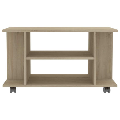 vidaXL TV Cabinet | Sonoma Oak | Engineered Wood | 80x40x45 cm | TV Cabinet 4
