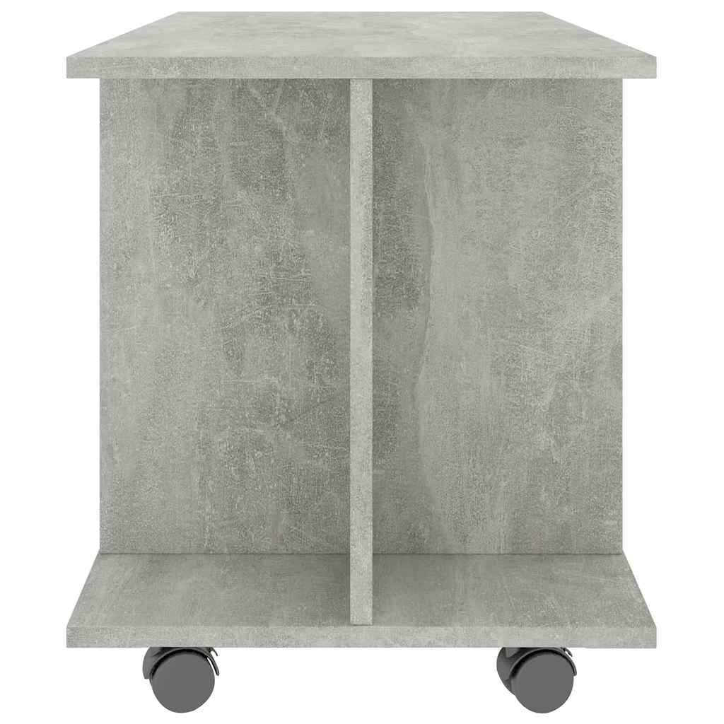 vidaXL TV Cabinet | Concrete grey | Engineered wood | 80x40x45 cm | TV Cabinet 5