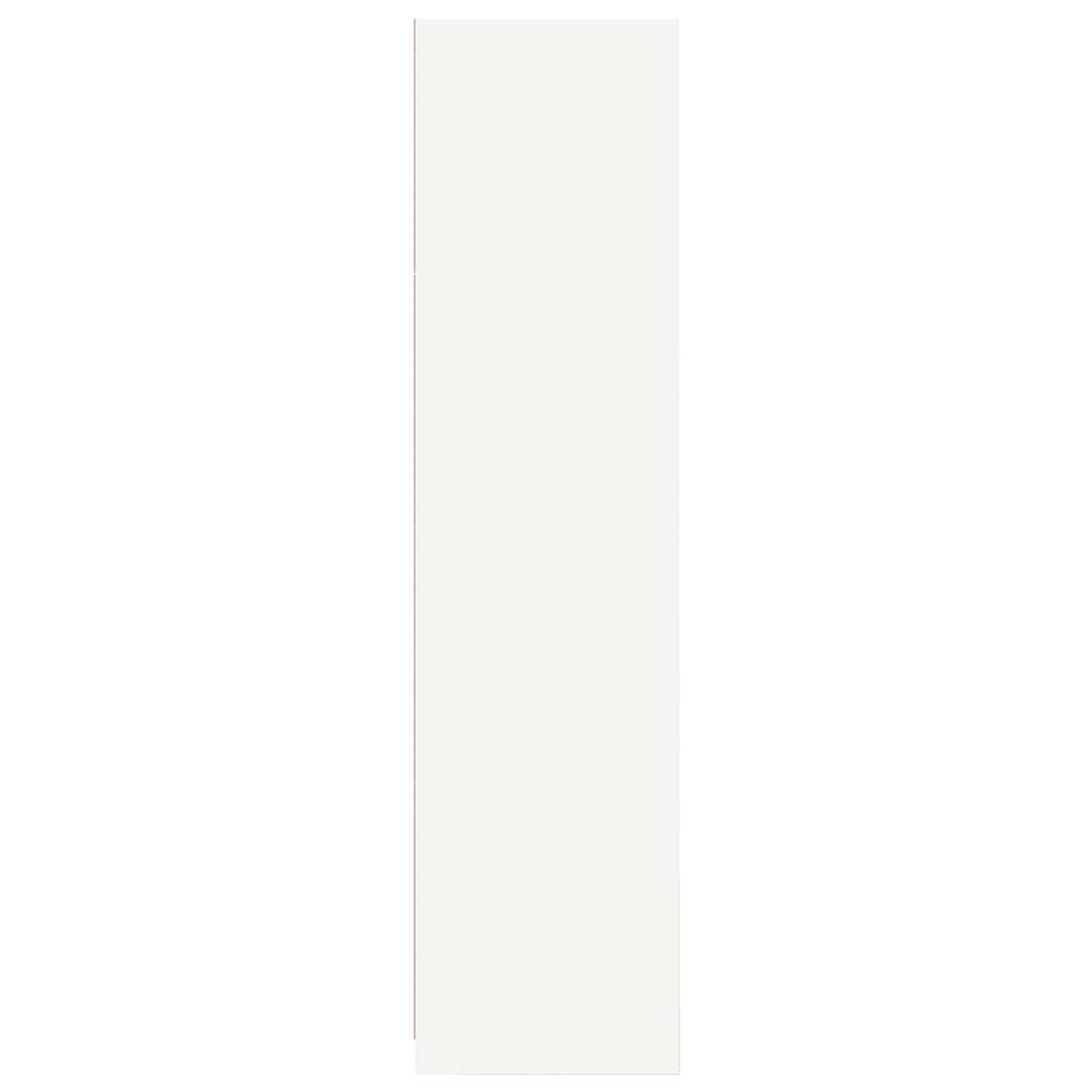 vidaXL Wardrobe | White | Engineered Wood | Compact | Wardrobe | Rectangular 5