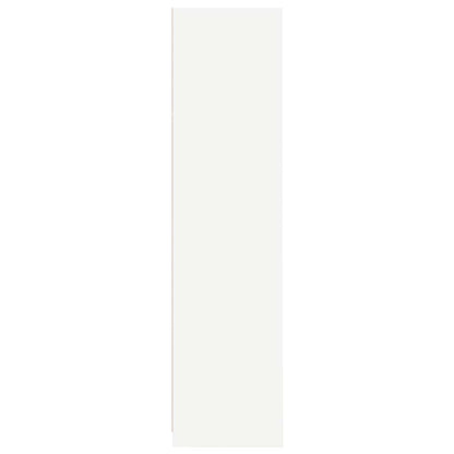 vidaXL Wardrobe | White | Engineered Wood | Compact | Wardrobe | Rectangular 5