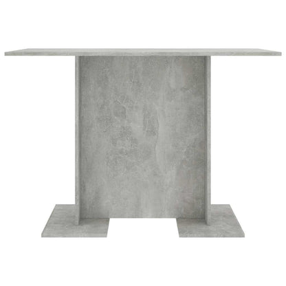 800247 vidaXL Dining Table Concrete Grey 110x60x75 cm Engineered Wood 3