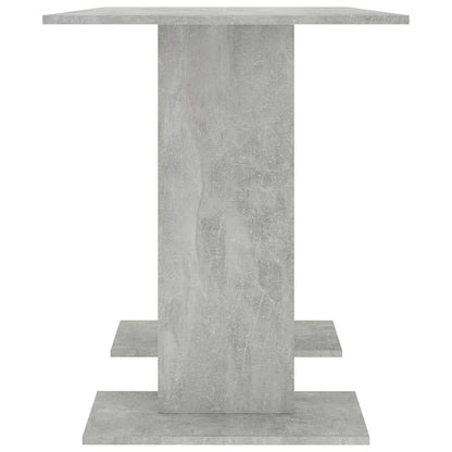 800247 vidaXL Dining Table Concrete Grey 110x60x75 cm Engineered Wood 4