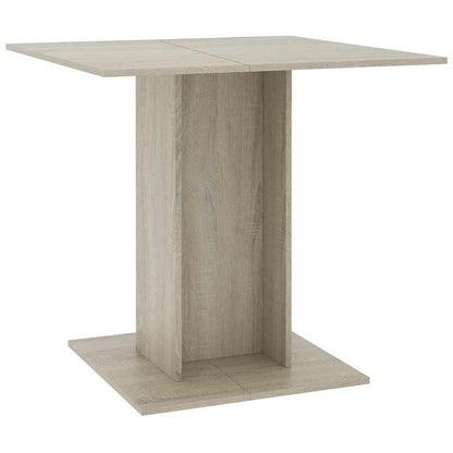 vidaXL Dining Table | Sonoma oak | Engineered wood | Medium | Durable 2