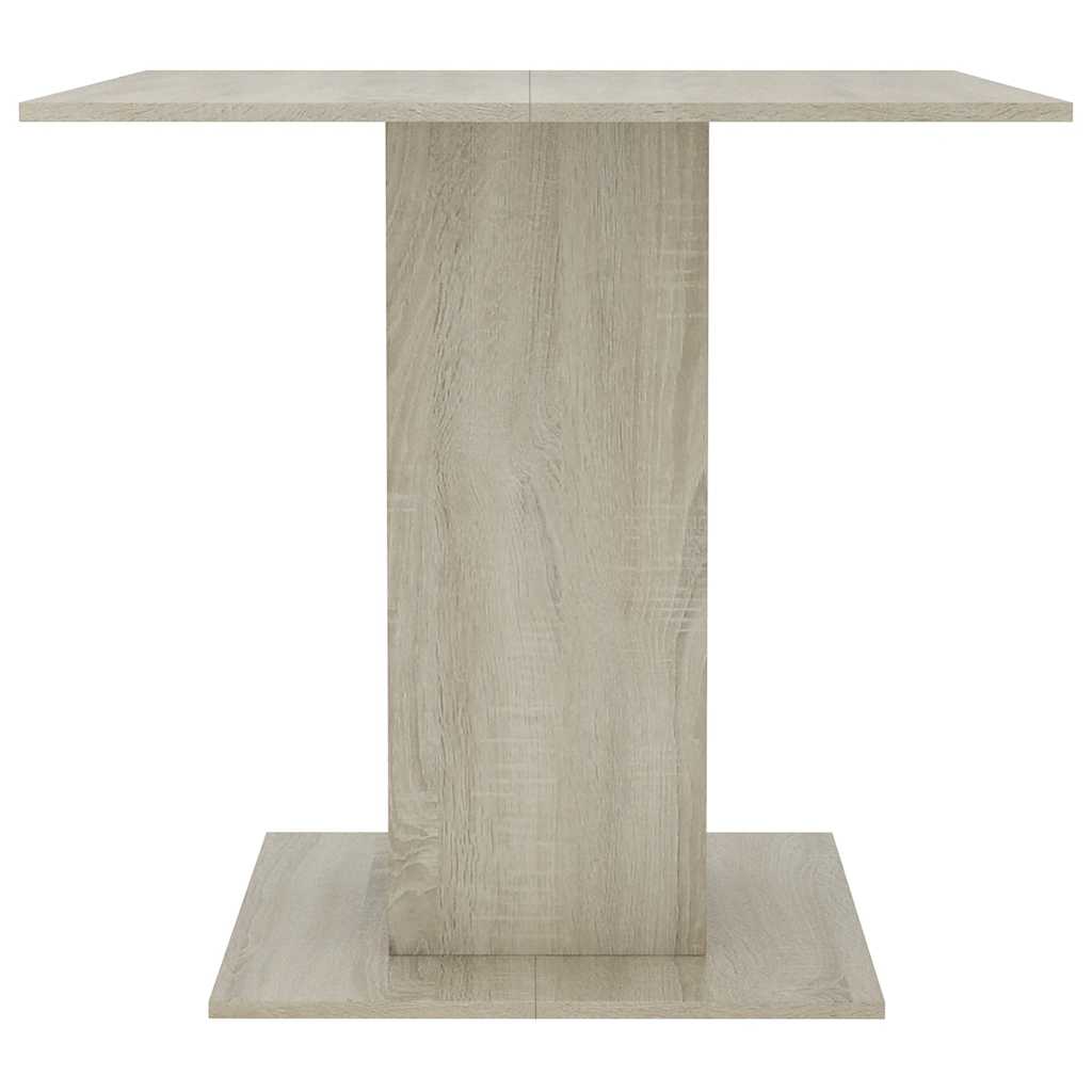 vidaXL Dining Table | Sonoma oak | Engineered wood | Medium | Durable 4