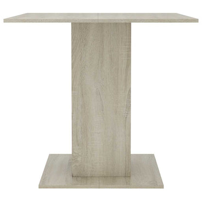 vidaXL Dining Table | Sonoma oak | Engineered wood | Medium | Durable 4