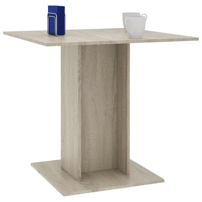 vidaXL Dining Table | Sonoma oak | Engineered wood | Medium | Durable 5