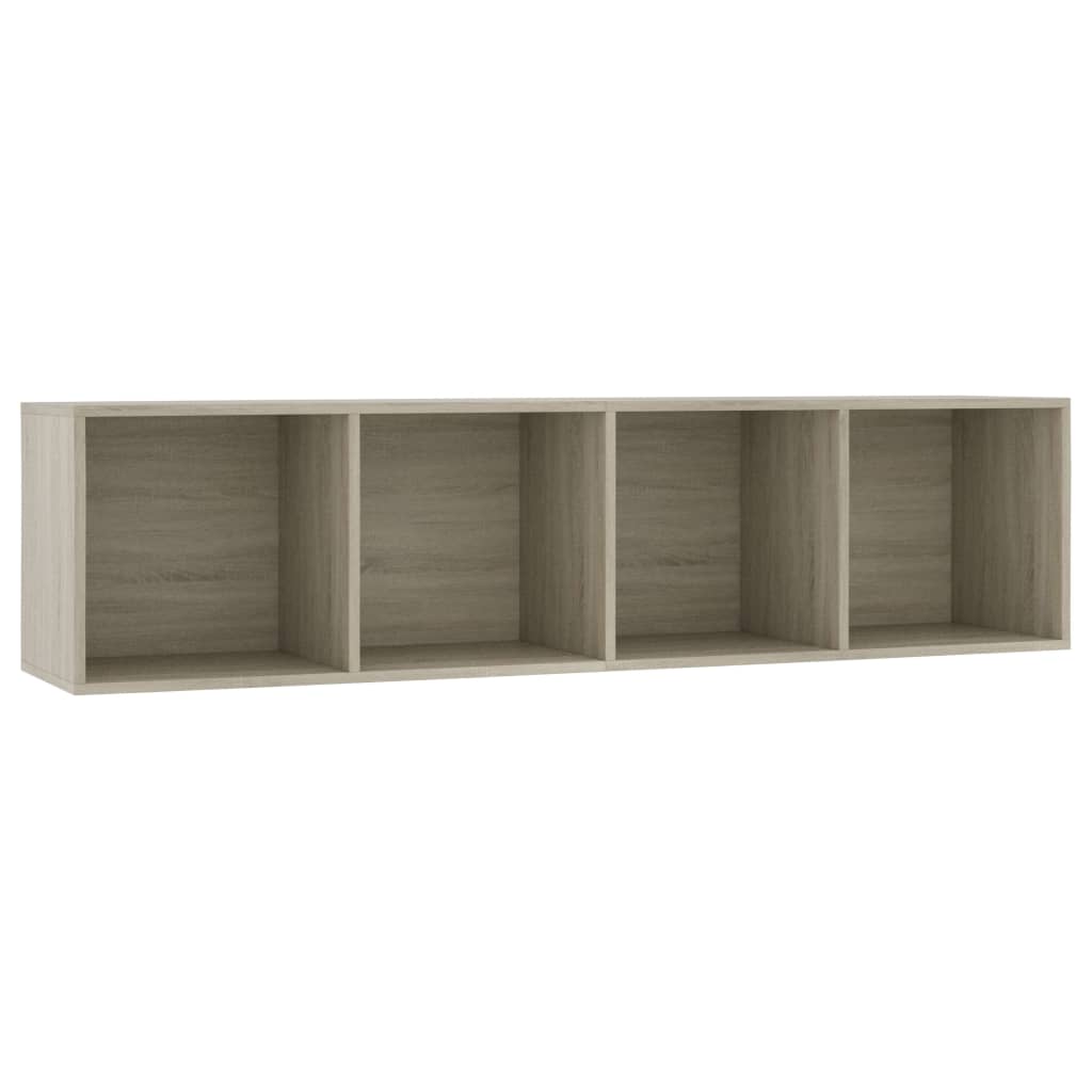 vidaXL Book Cabinet | Sonoma oak | Engineered wood | Medium | Book Cabinet 2