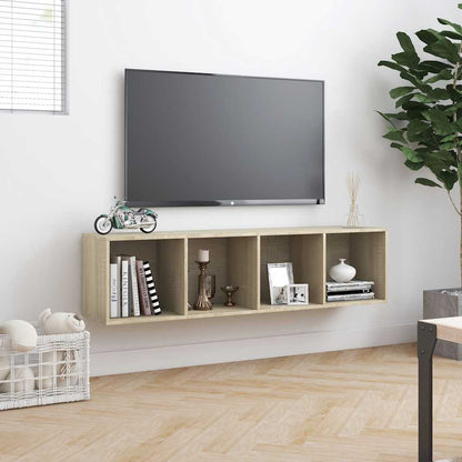 vidaXL Book Cabinet | Sonoma oak | Engineered wood | Medium | Book Cabinet 4