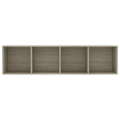 vidaXL Book Cabinet | Sonoma oak | Engineered wood | Medium | Book Cabinet 6