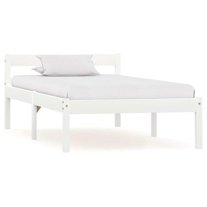 vidaXL Bed Frame without Mattress Solid Pine Wood