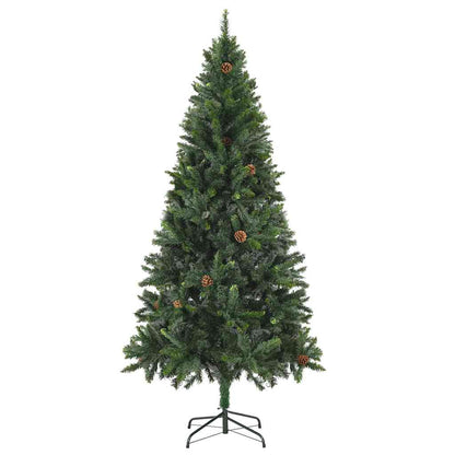 vidaXL Christmas Tree | Green | PVC, Iron | 180cm | Decorative Inlays 2