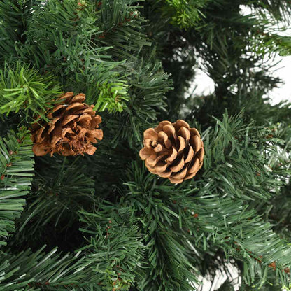vidaXL Christmas Tree | Green | PVC, Iron | 180cm | Decorative Inlays 5