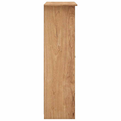 vidaXL Wardrobe | Natural wood colour | Solid pine wood | Large | Wardrobe 6